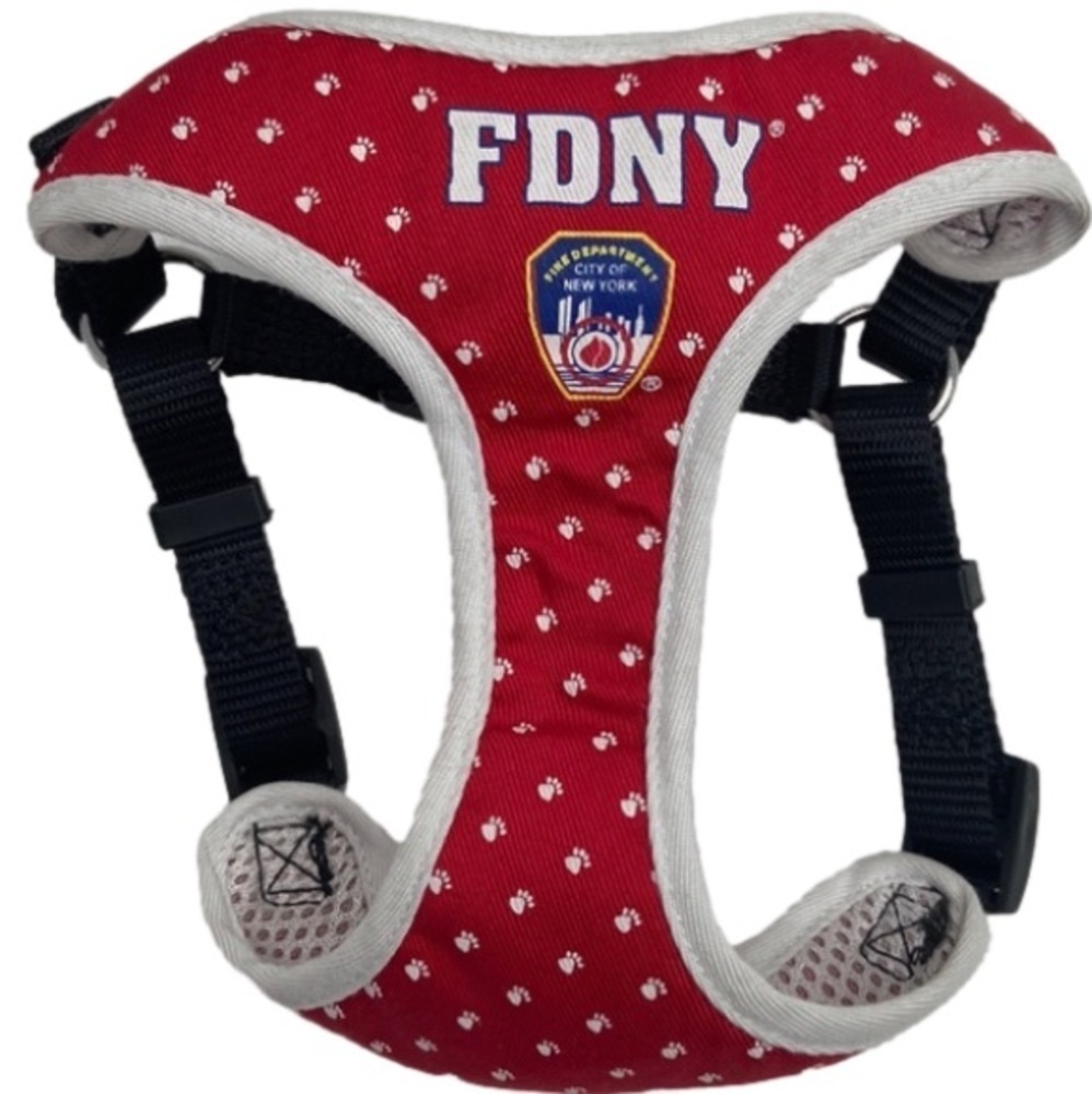 Officially Licensed FDNY Pet Harness Size XS-Small